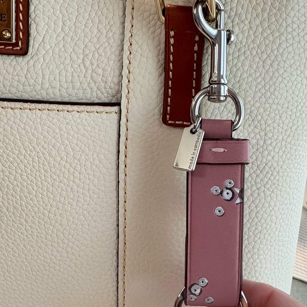 Coach Trigger Snap keychain - Picture 2 of 3